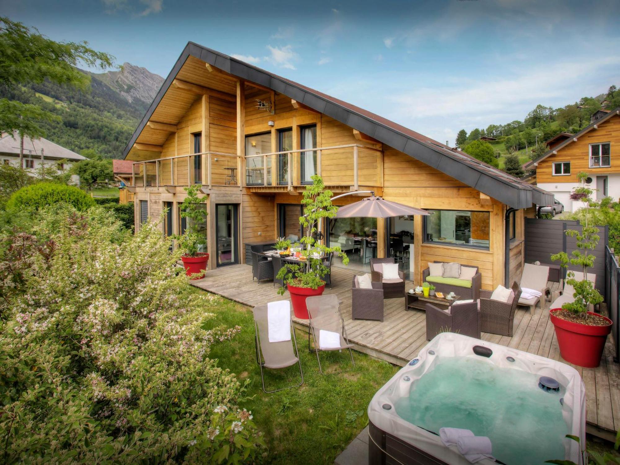 Chalet de Rollon - OVO Network Thônes Extérieur photo