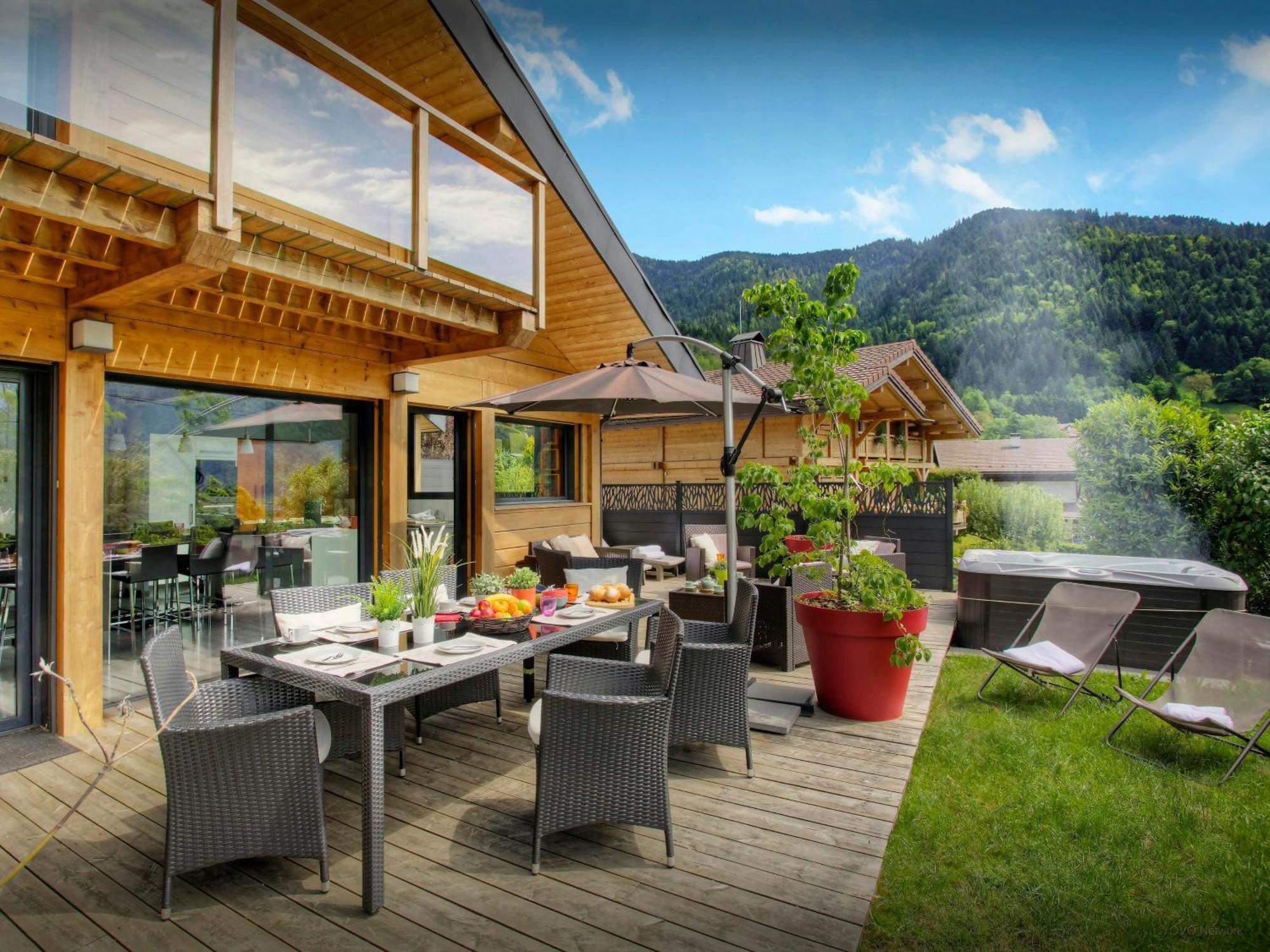 Chalet de Rollon - OVO Network Thônes Extérieur photo